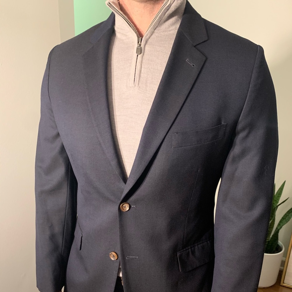 Men’s, mysuit Navy blazer